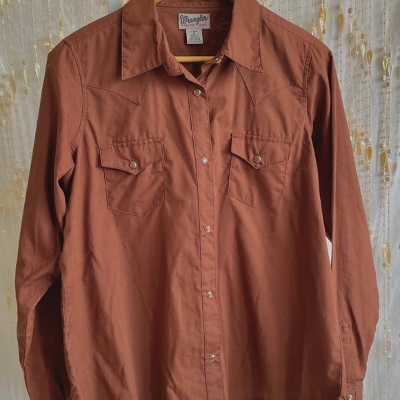 Vintage Wrangler Button Up - Picture 1 of 3